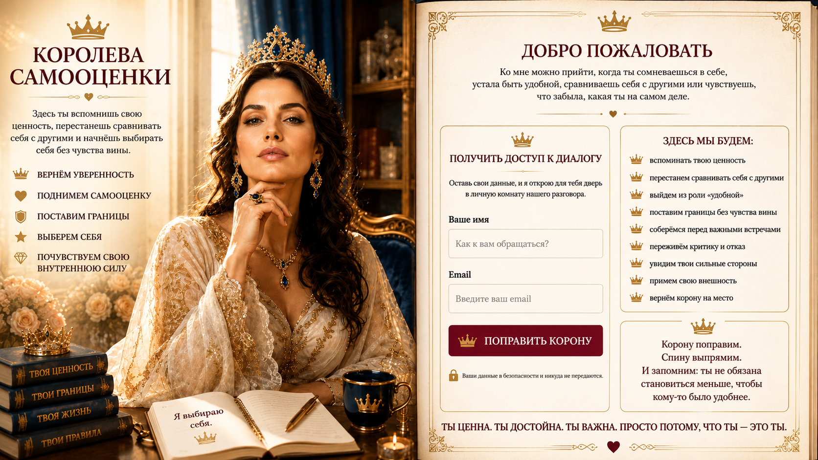 Королева самооценки