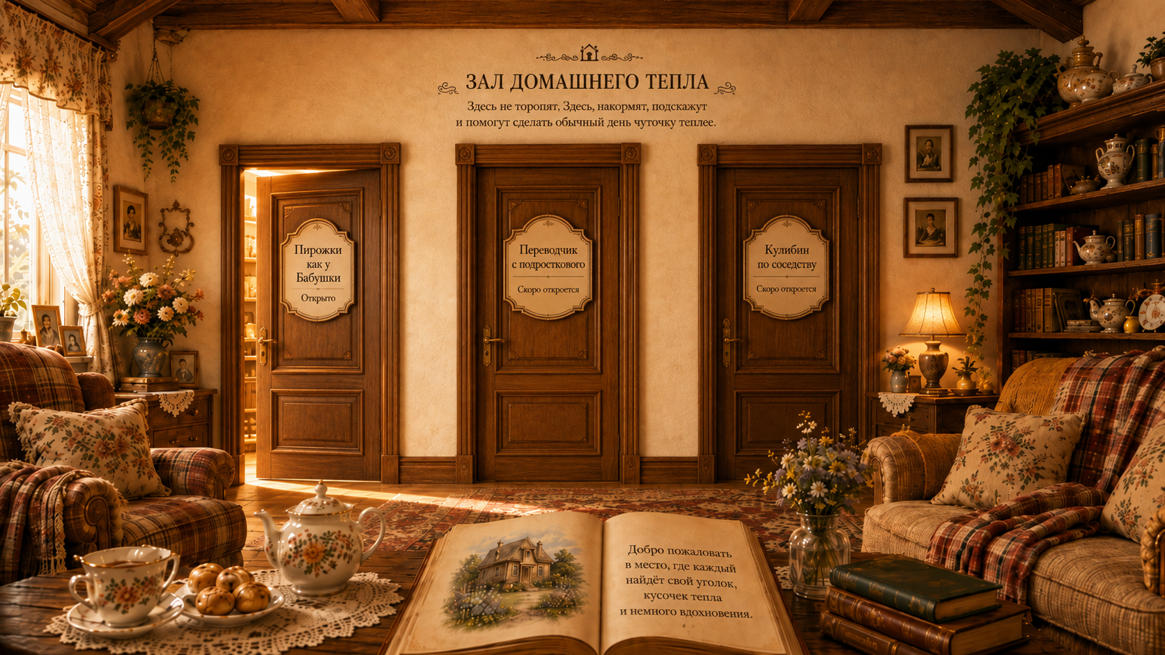 Зал домашнего тепла