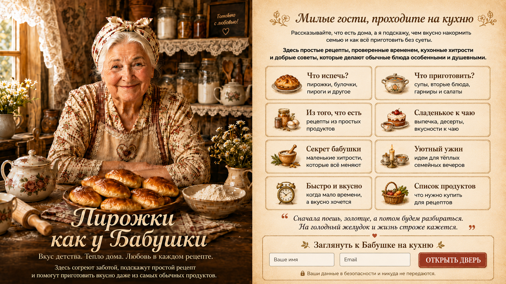 Пирожки как у Бабушки